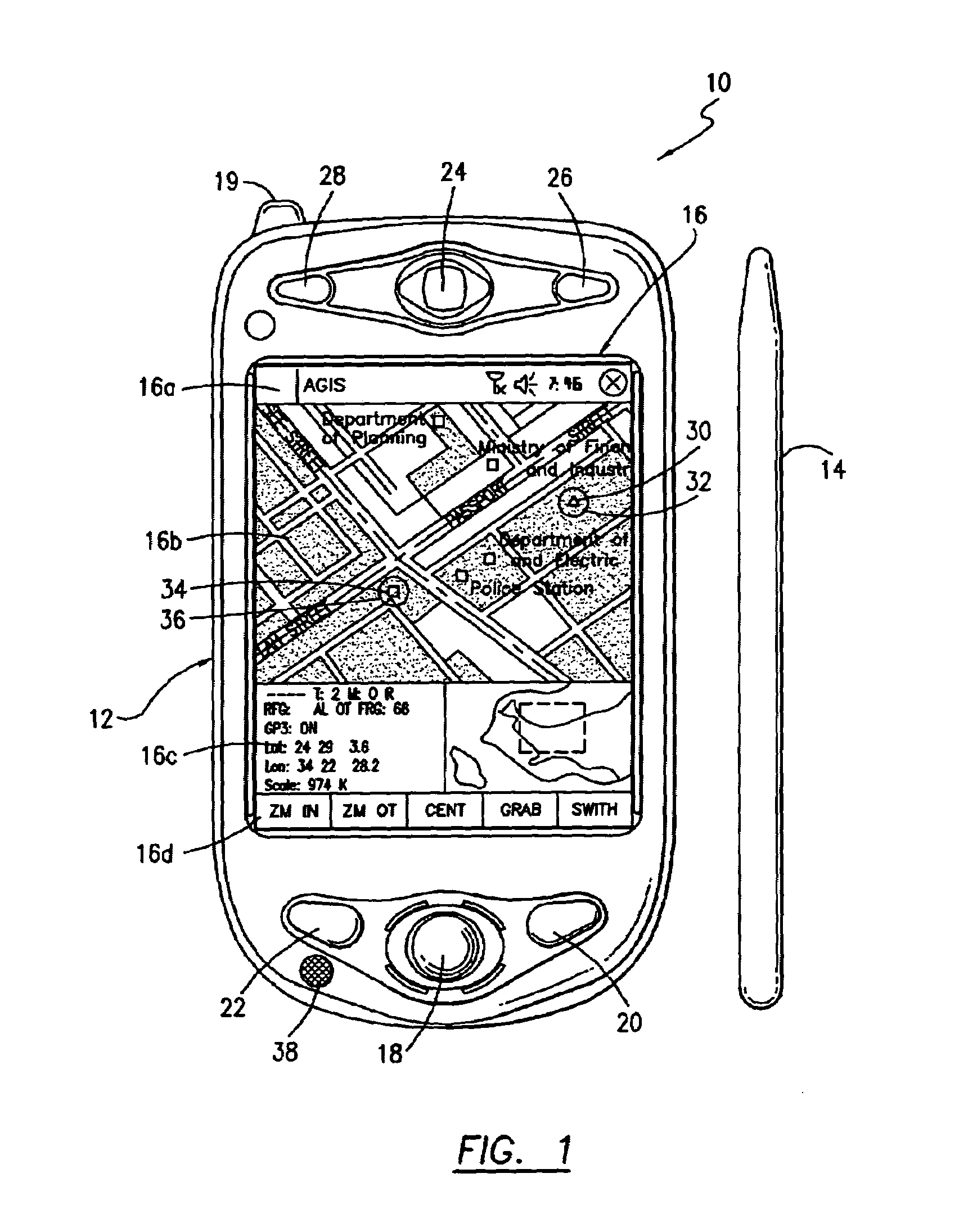 Cellular phone/PDA communication system