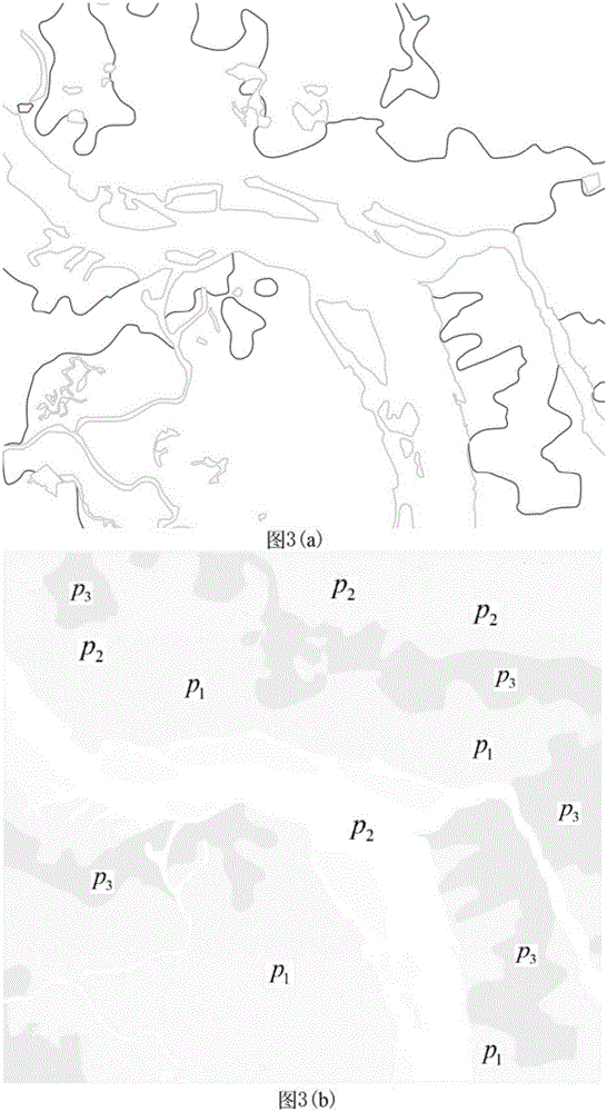 Subtle volume elements attribute assignment method capable of considering geological structure condition constraint