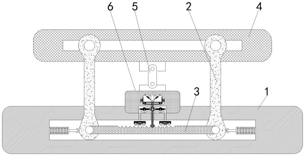 Passenger treading anti-inertia equipment for air bridge