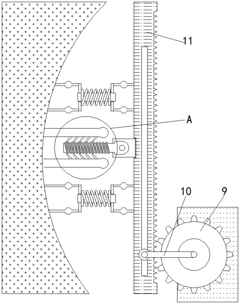 Passenger treading anti-inertia equipment for air bridge