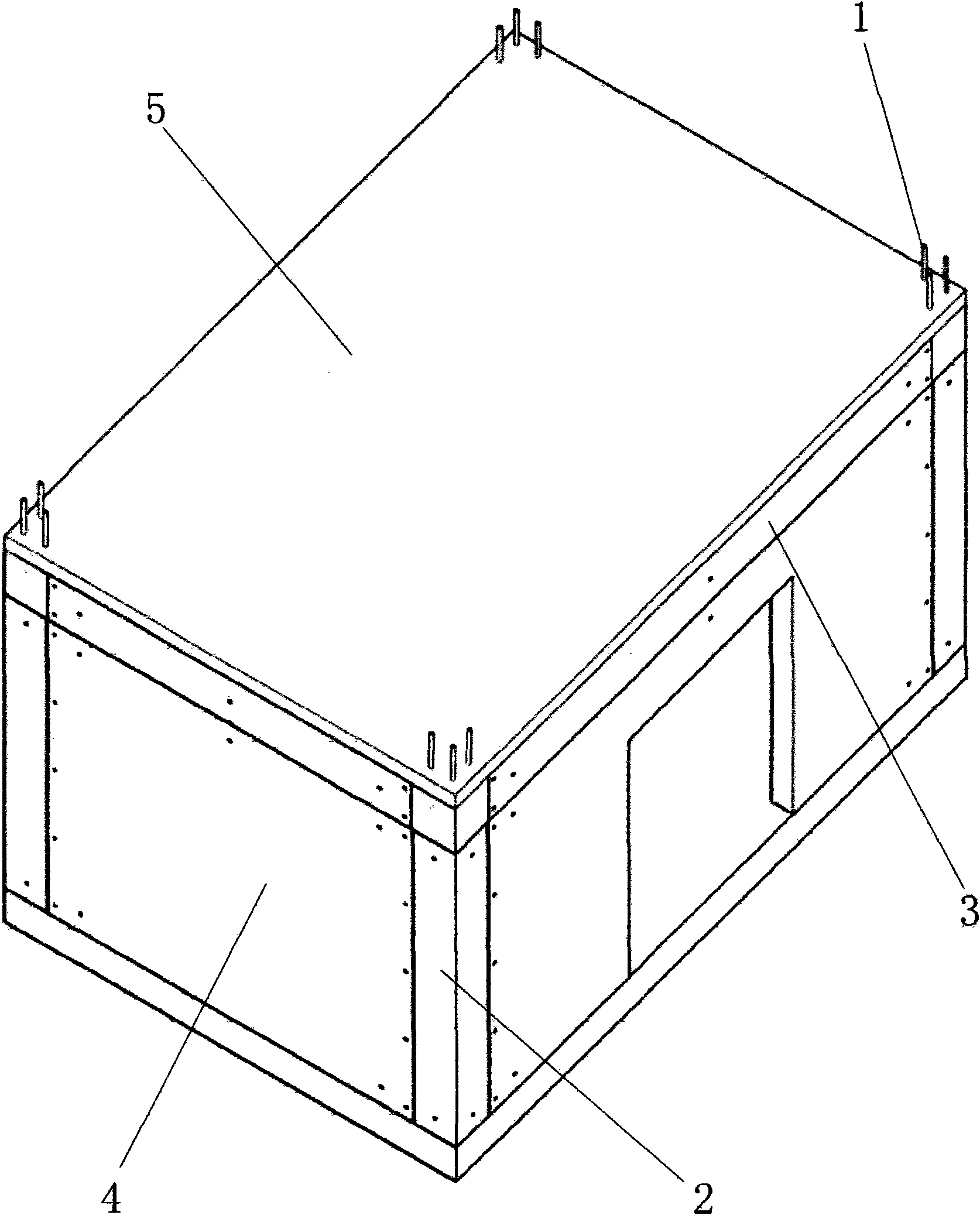 Full-fabricated assembly overall reinforced concrete house and building method thereof