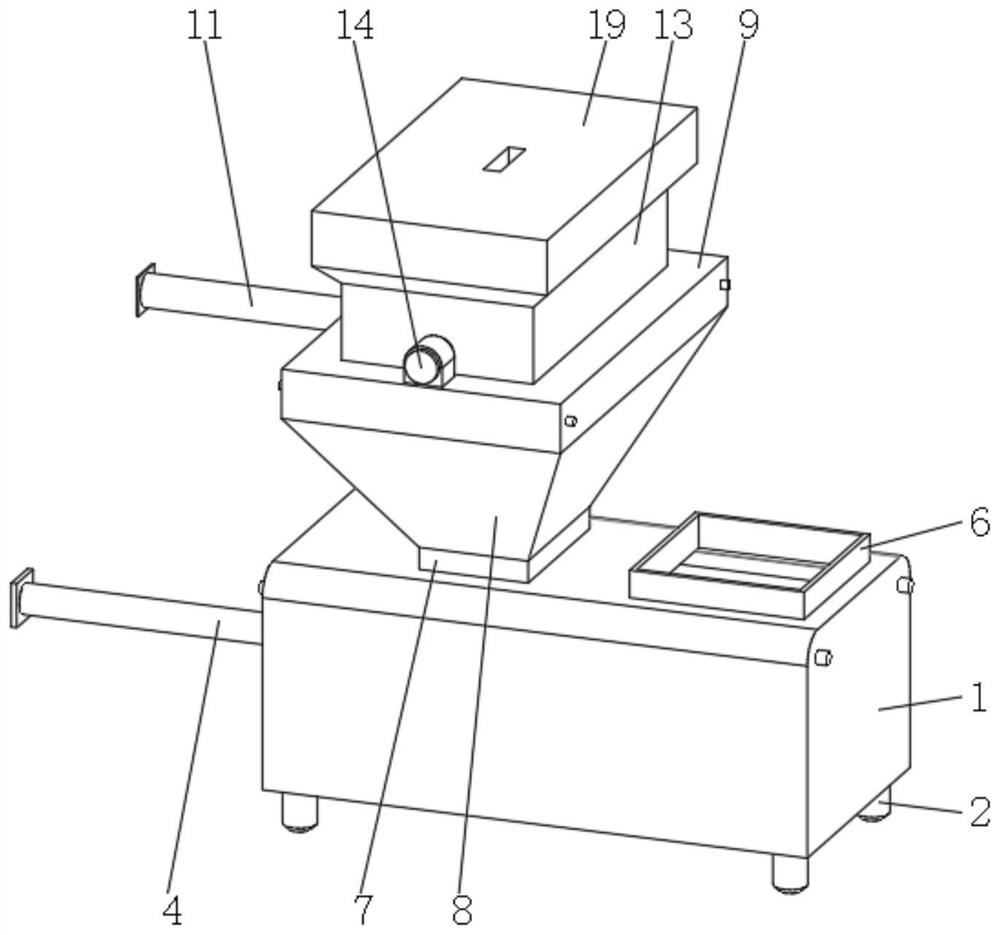 Pre-wetting exhaust infiltration treatment device for spunlace non-woven fabric processing