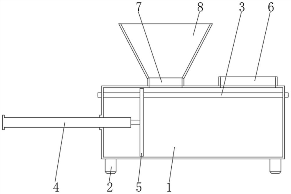 Pre-wetting exhaust infiltration treatment device for spunlace non-woven fabric processing