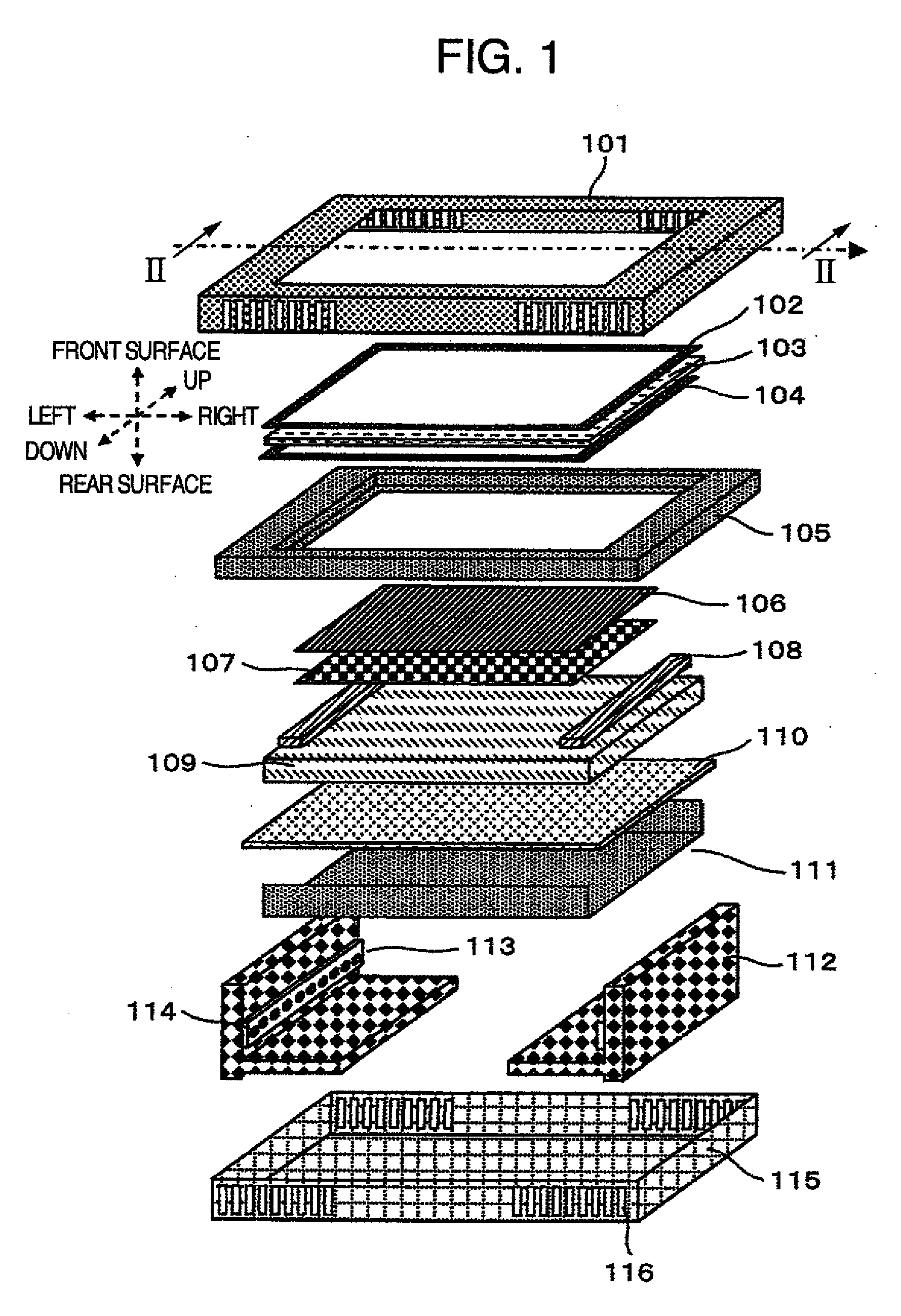 Liquid crystal display device and video display device using the same