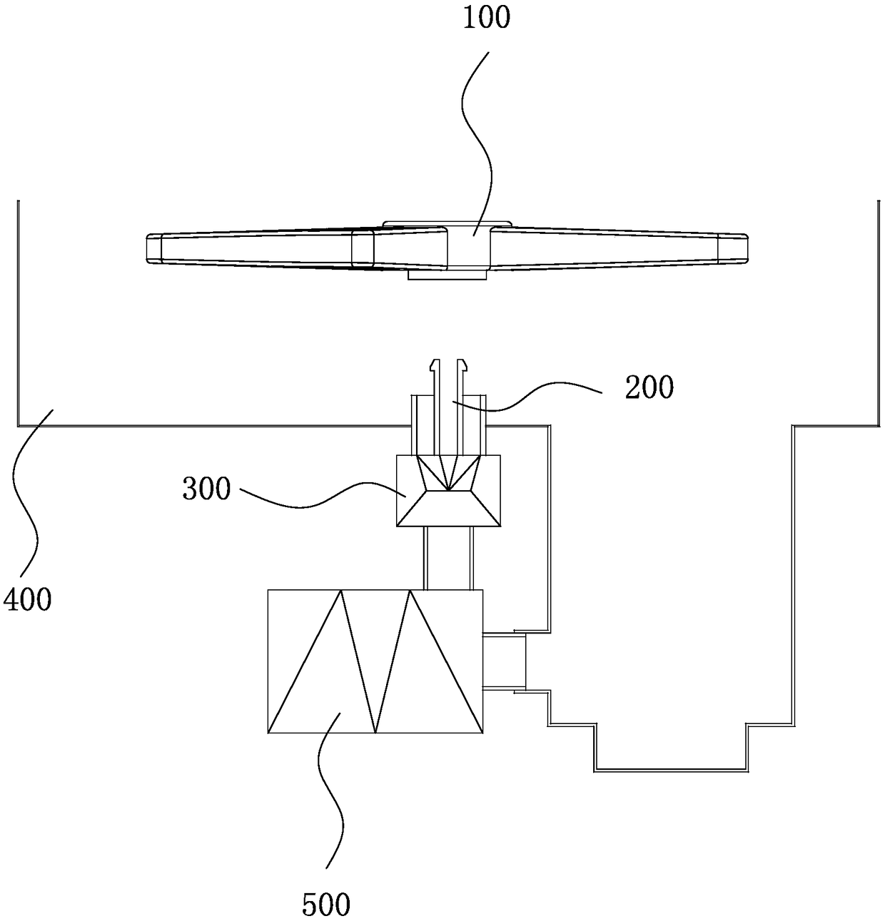 Dish-washing machine water path system and dish-washing machine