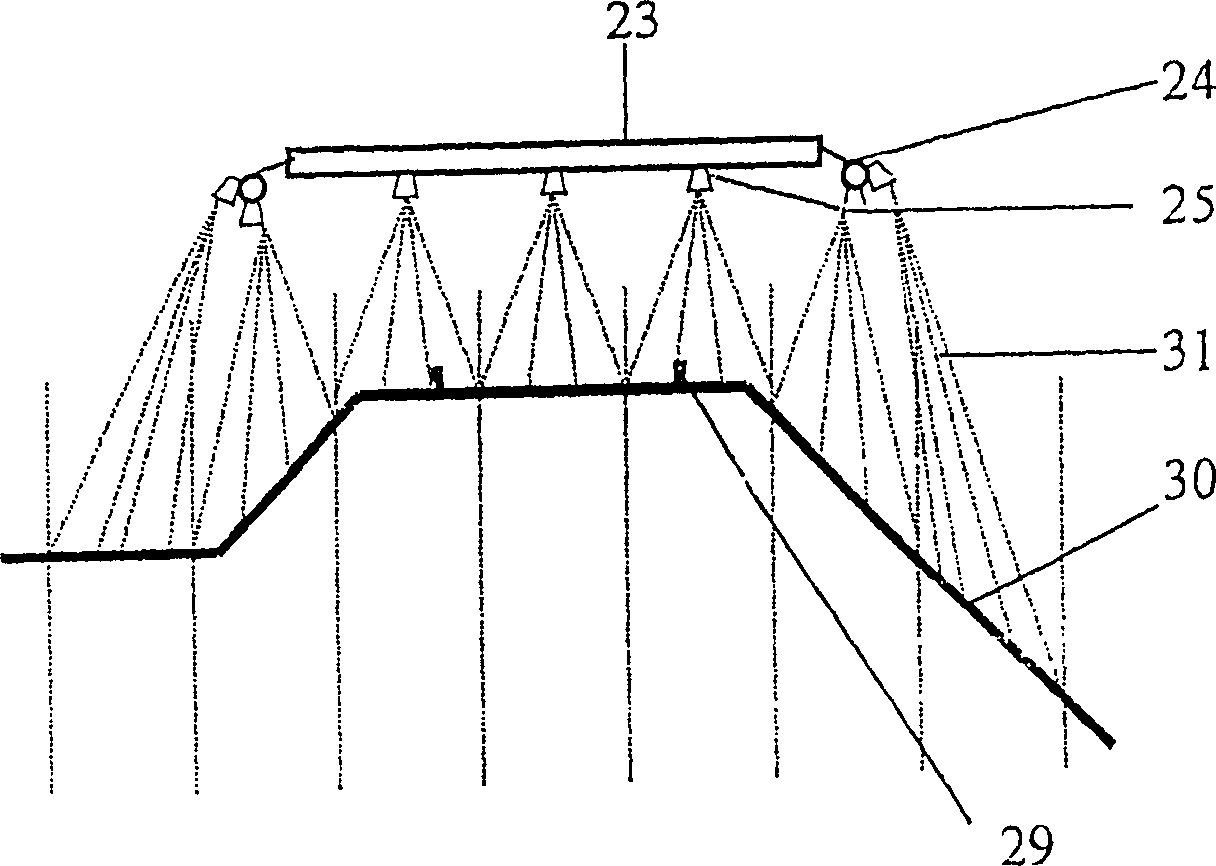 Weeding procedure for a railway vehicle