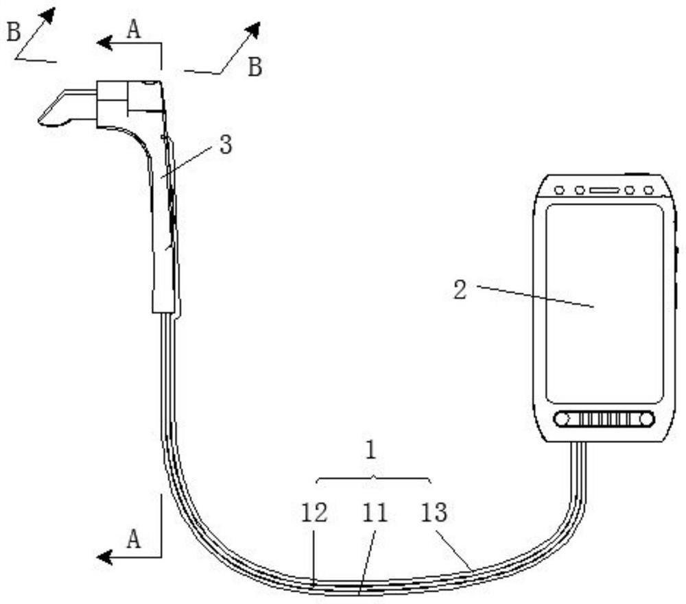 A waterproof cooling device and smart glasses