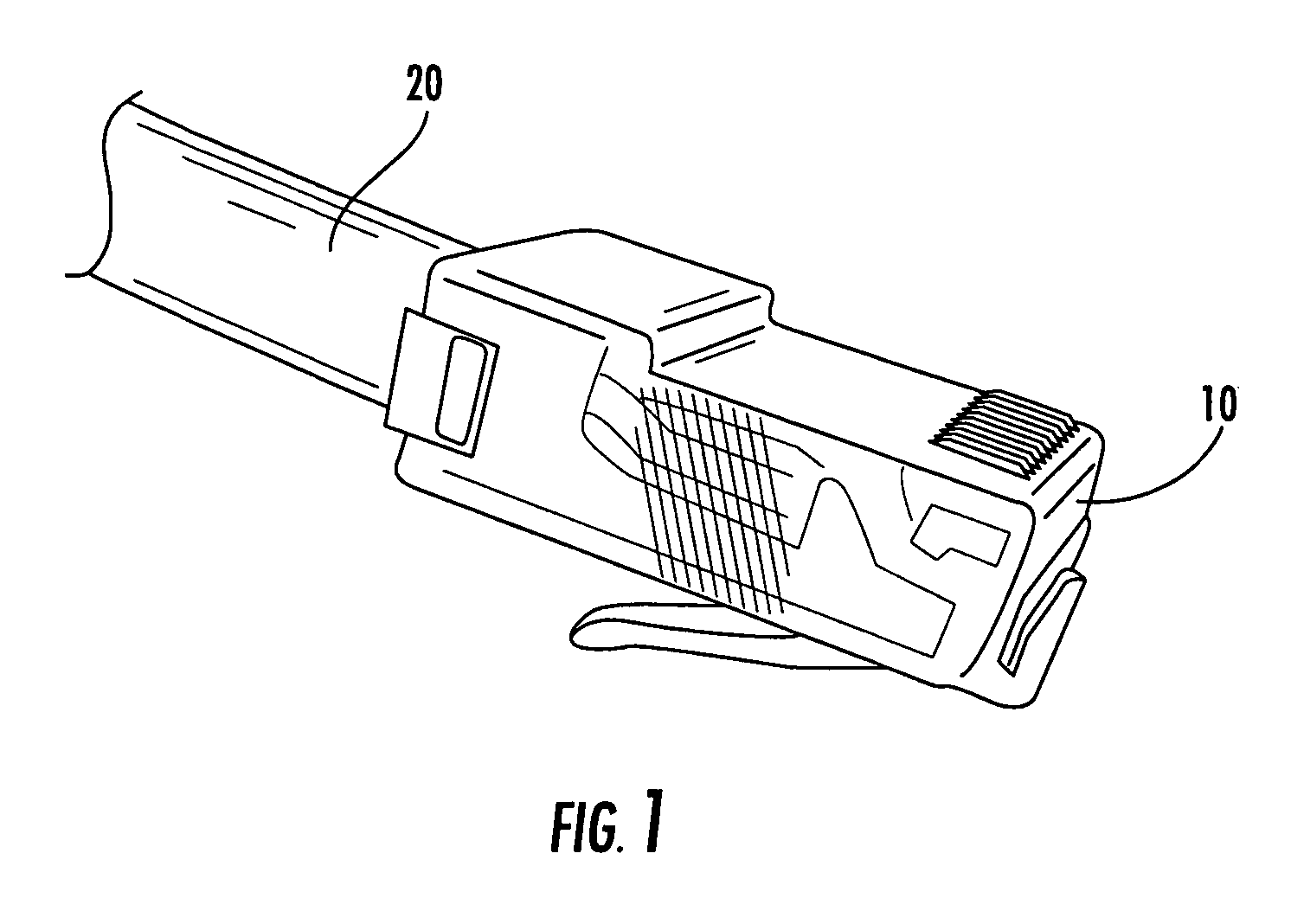 Controlled mode conversion connector for reduced alien crosstalk