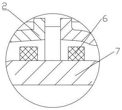 Slurry pump with alarm function for excessive wear of wetted parts