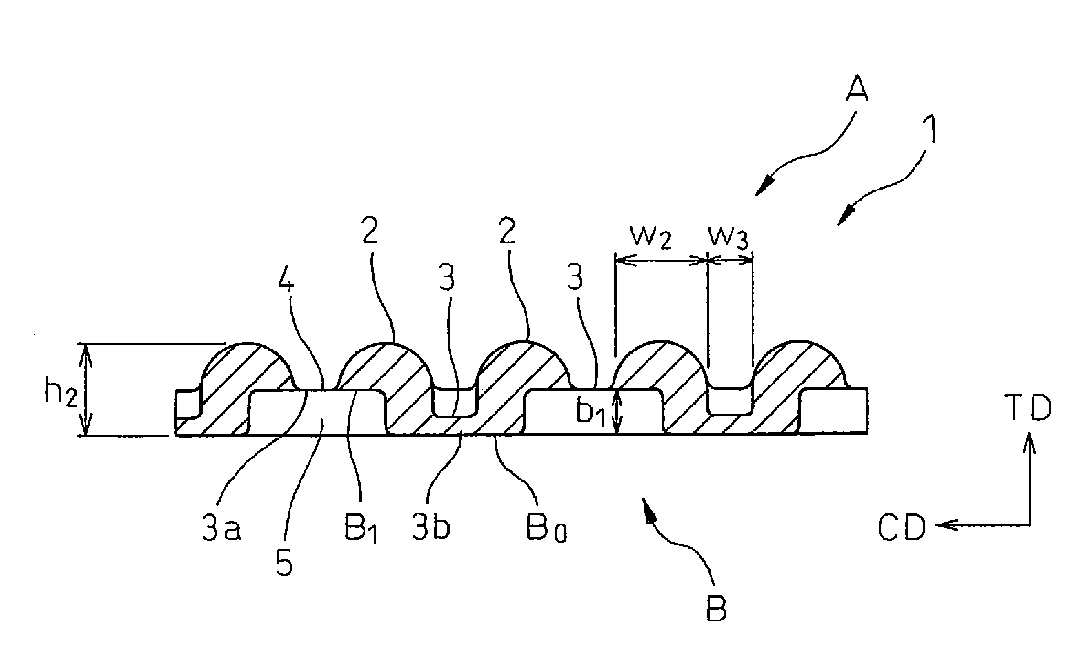 Non-woven sheet, manufacturing method thereof and absorbent article