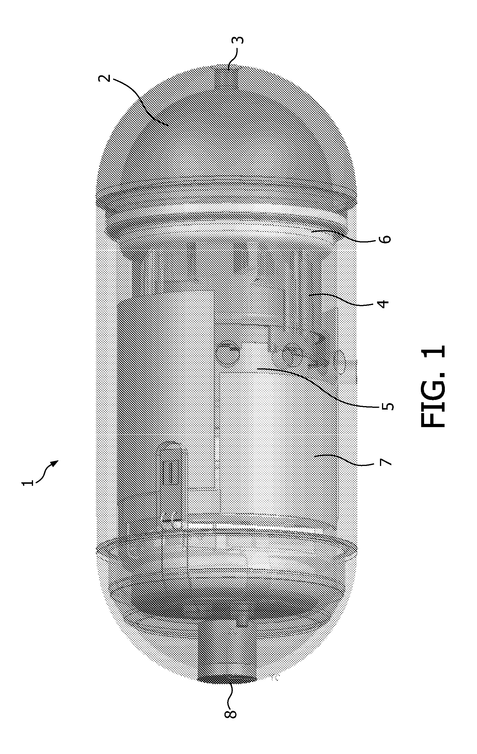 Electronic pill comprising a medicine reservoir