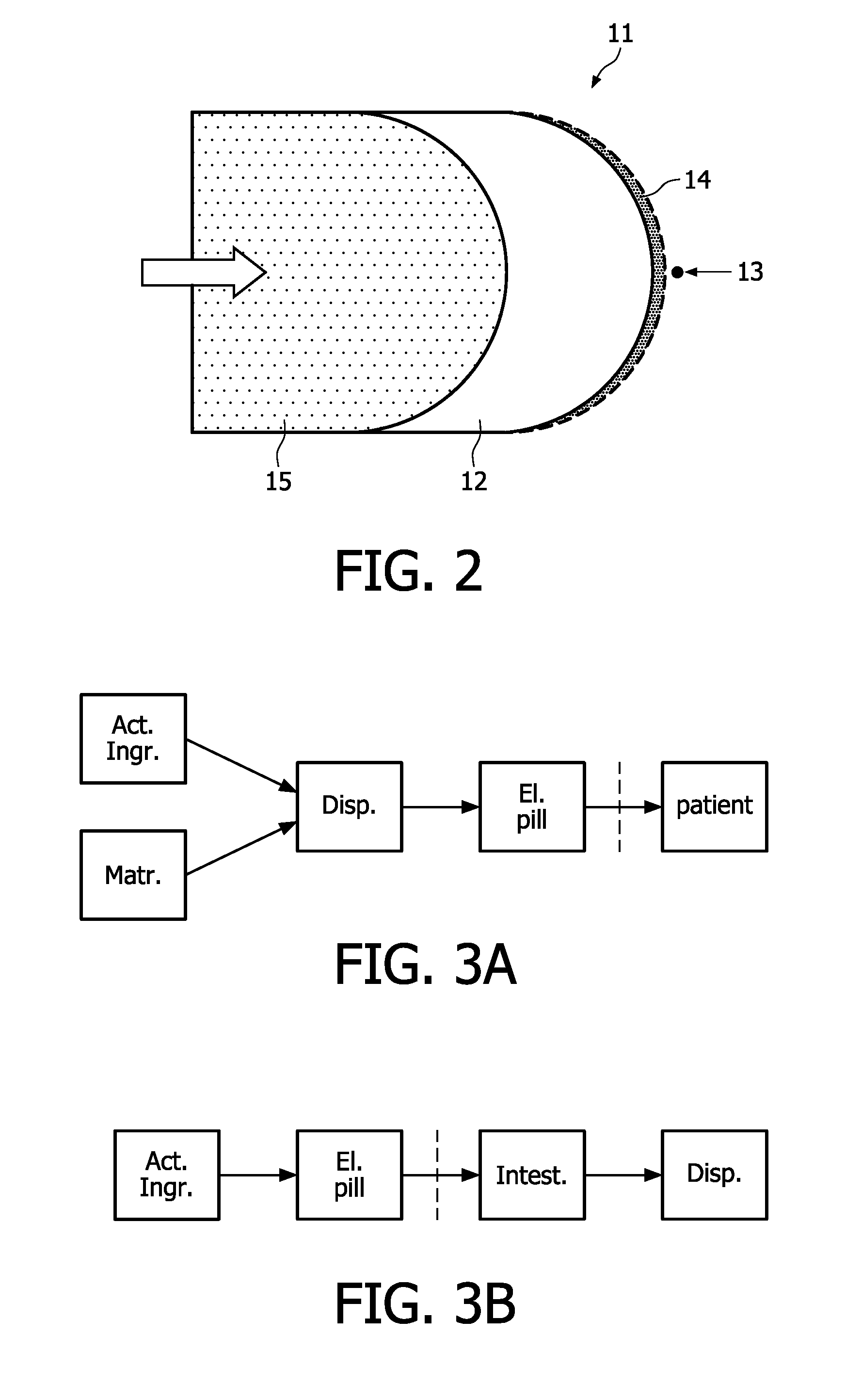 Electronic pill comprising a medicine reservoir