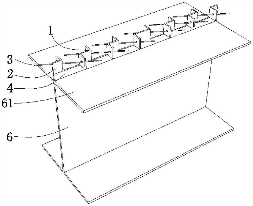 Continuous trepanning type steel folded plate connecting device and manufacturing method