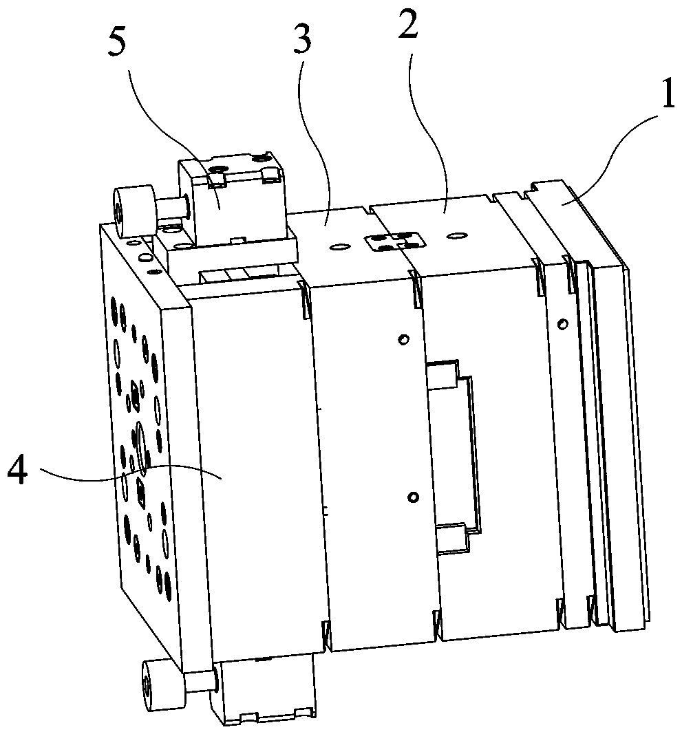 Mold structure and forming method using same