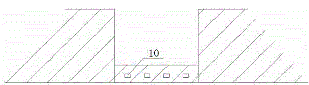 Agricultural land initial stage runoff collection irrigation system and method thereof