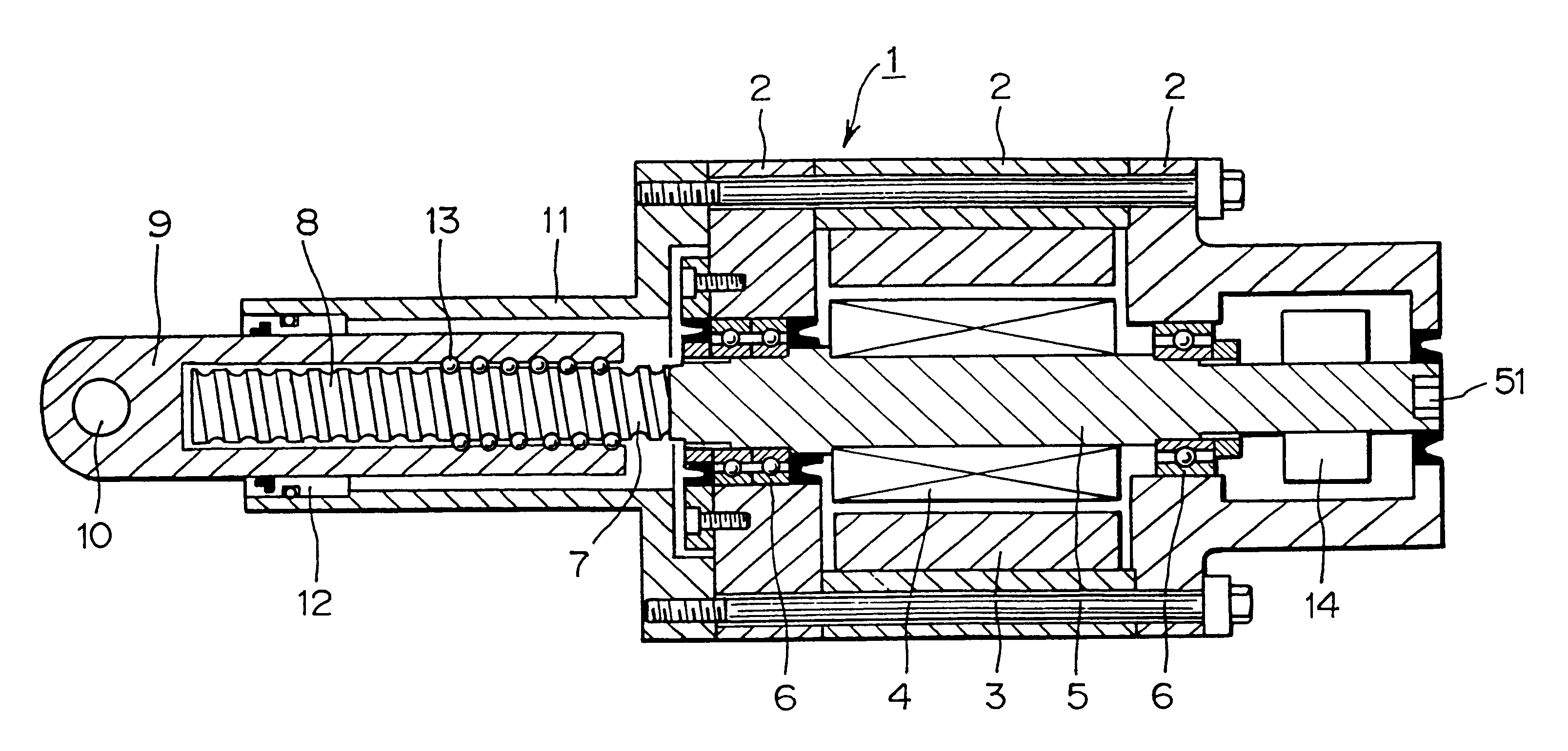 Driving unit of a welding equipment