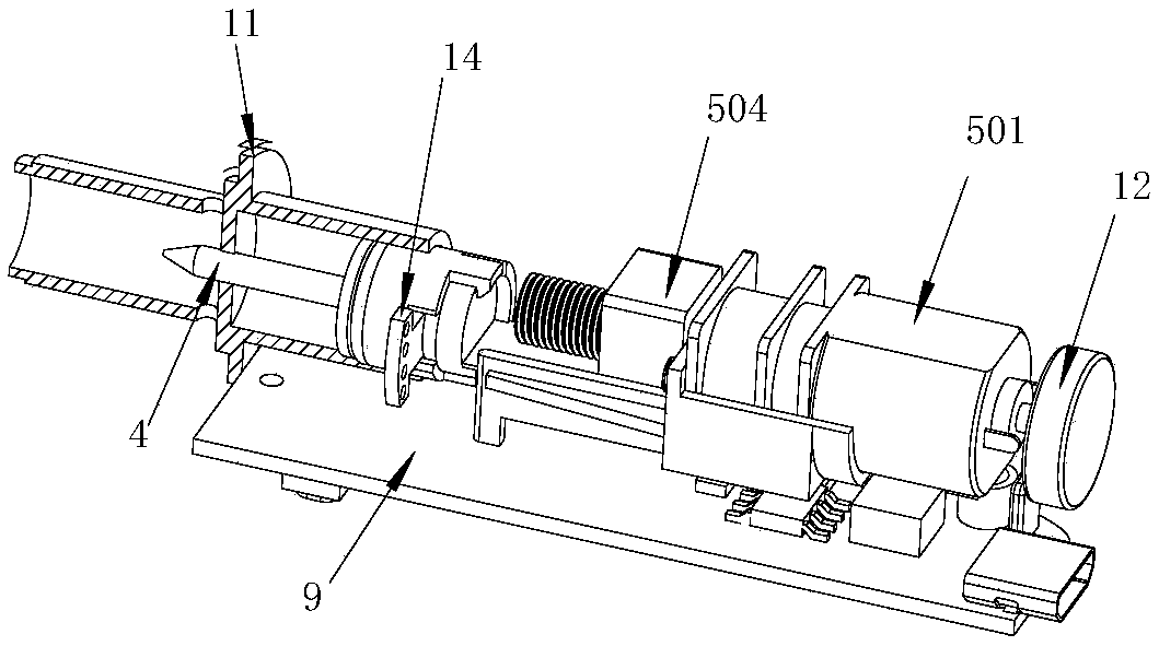 Low-temperature smoking set