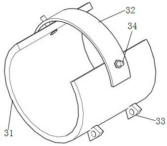 Prestress FRP and high-strength steel wire rope combined wood beam reinforcing device and method