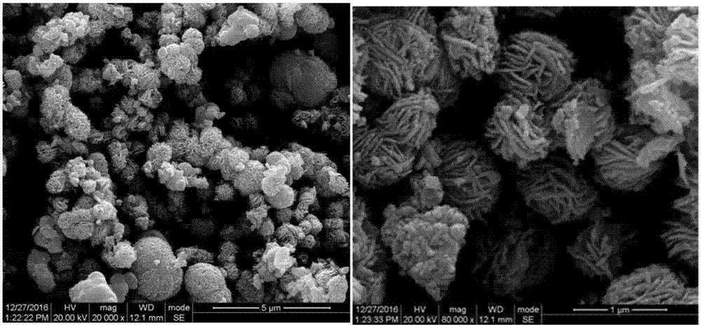 Preparation method of flower-shaped Cu2SnS3 flexible supercapacitor electrode materials