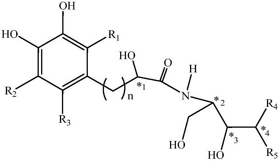 Amide compound for treating stroke and preparation method thereof