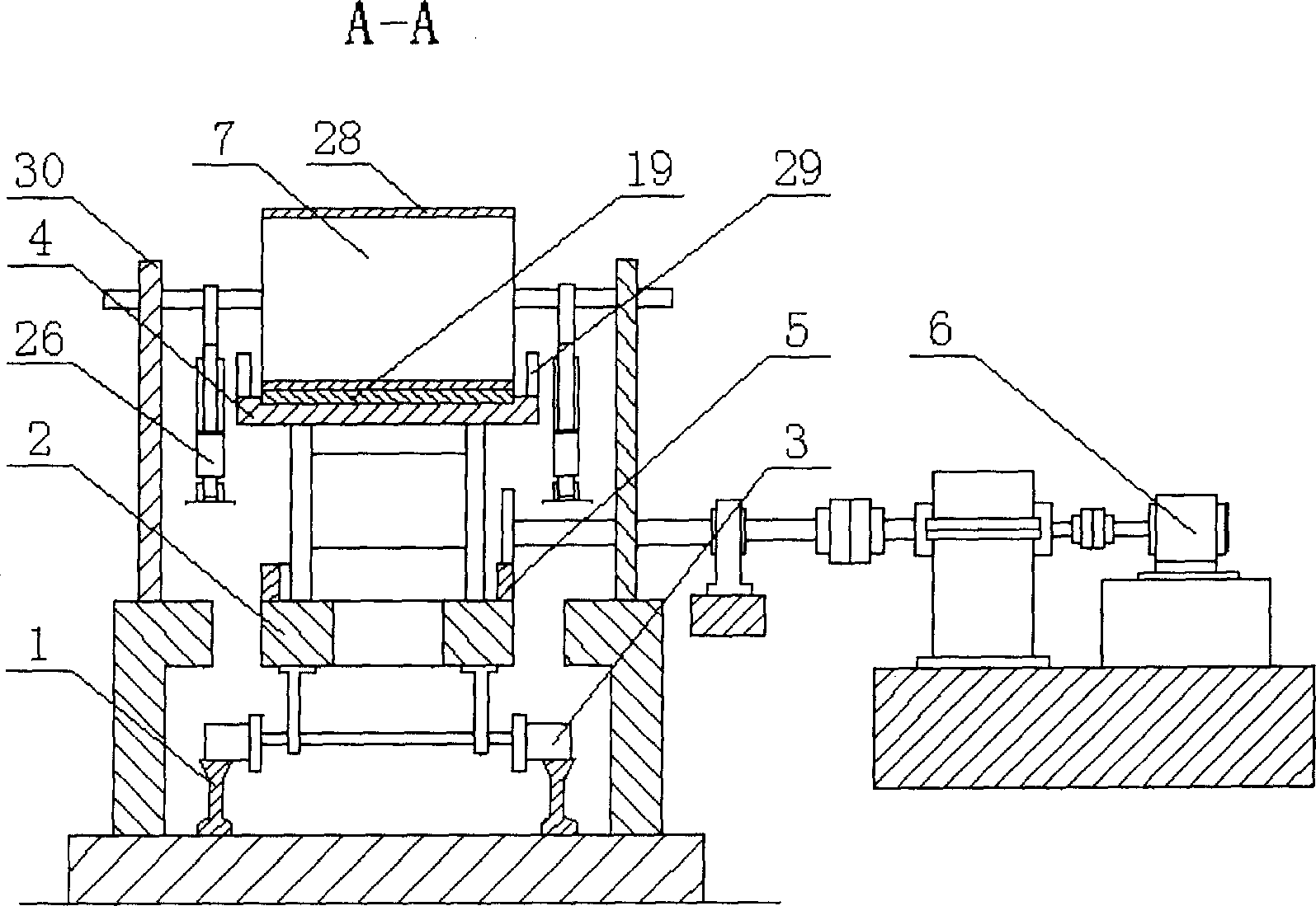 Unit roll-disk breaker