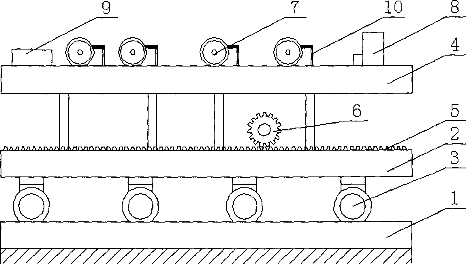 Unit roll-disk breaker