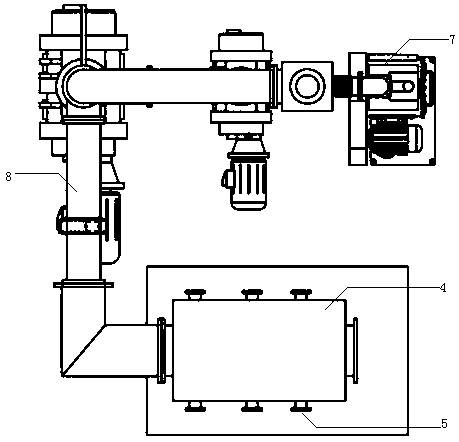 Device for efficient plasma transport of nuclear fusion experimental equipment