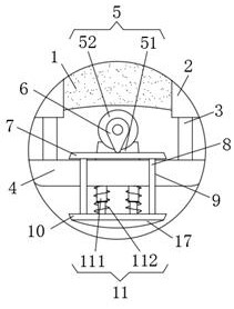 English listening training device for college English teaching