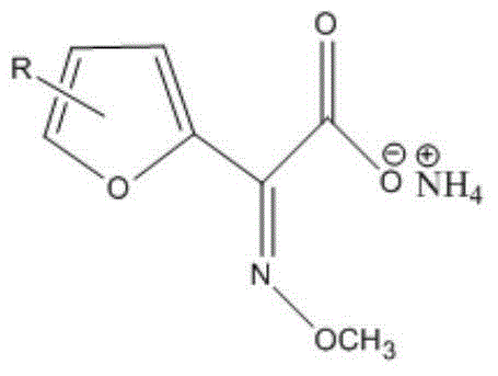 Industrial production method of furan derivative