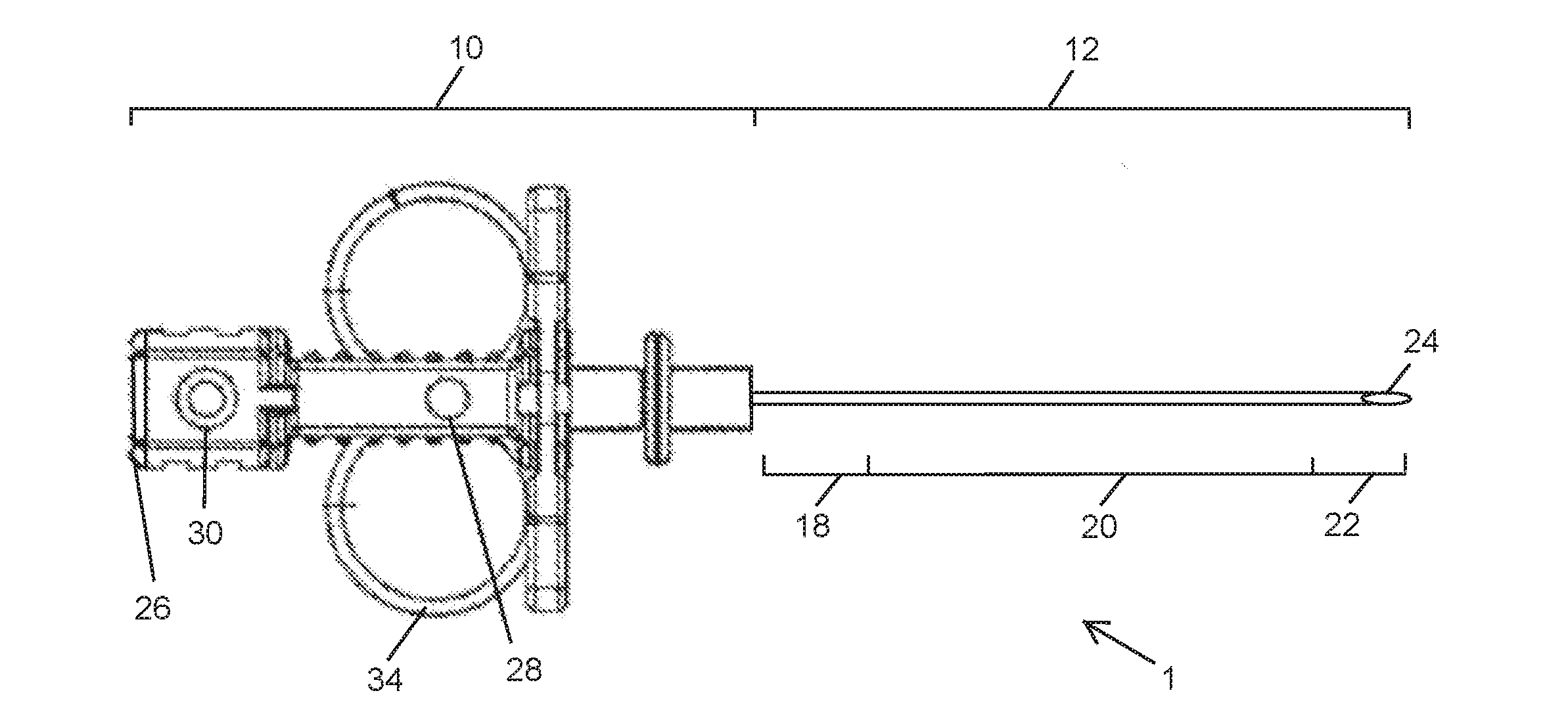 Nerve stimulation biopsy device