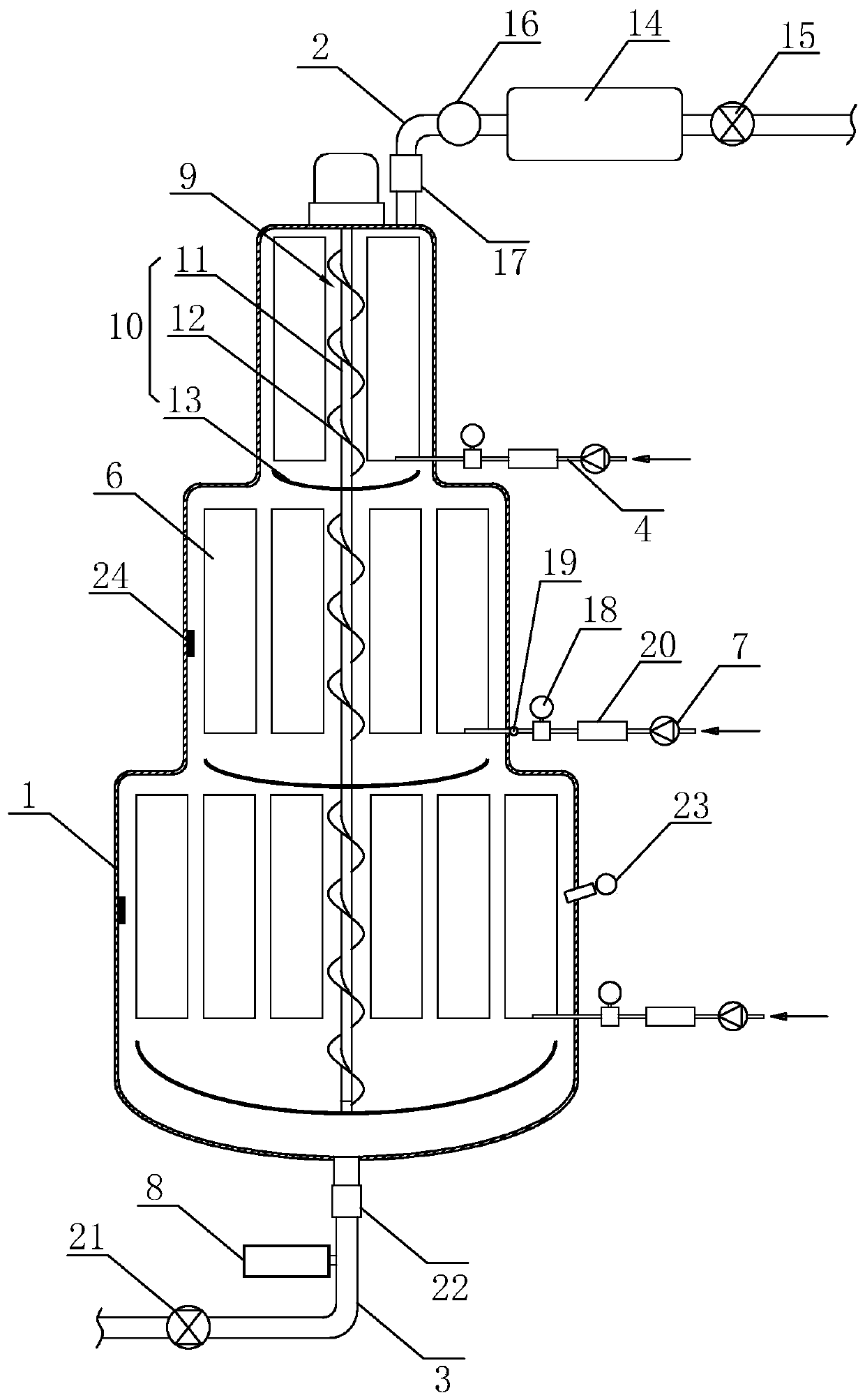 Molecular-level dense-phase rectification magnetic coupling oxygen dissolving device and ecological activity restoration system