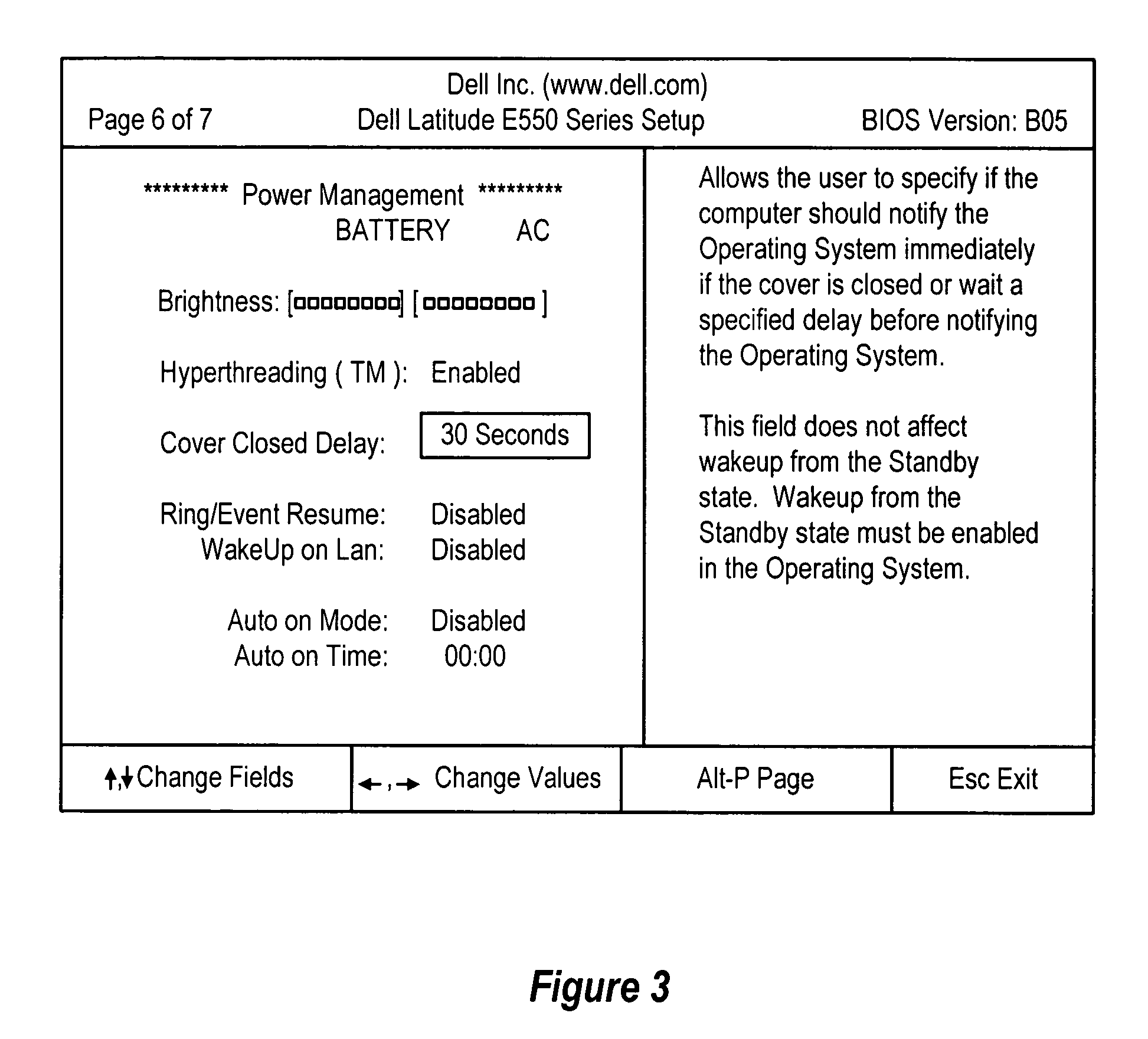 System and method for a configurable portable information handling system cover switch delay