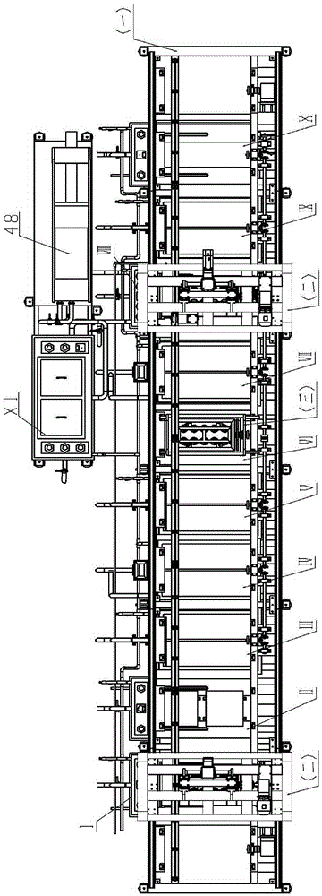 A device for automatic phosphating of pistons