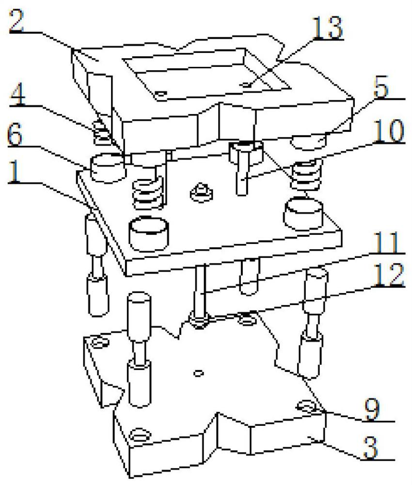 A remote sensing detection translation device