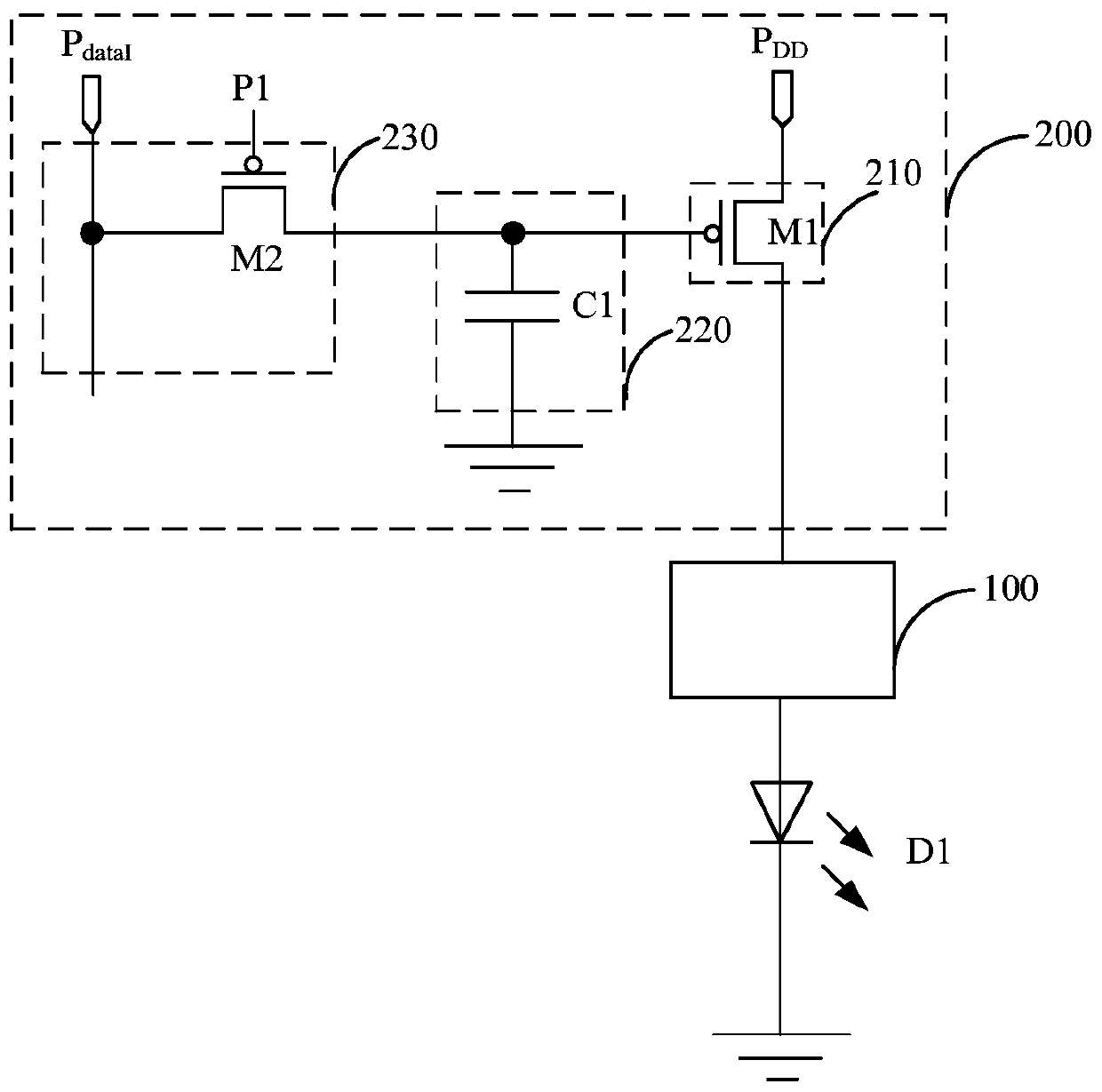 Pixel driving circuit and display panel