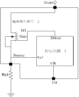 Short-circuit protection structure