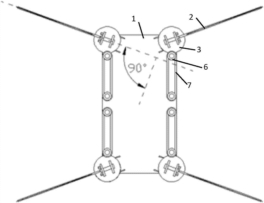 Multi-flapping-wing aircraft and flying control method thereof