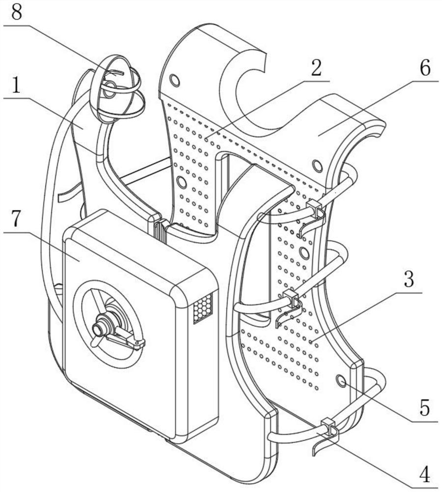 Household cardio-pulmonary resuscitation vest