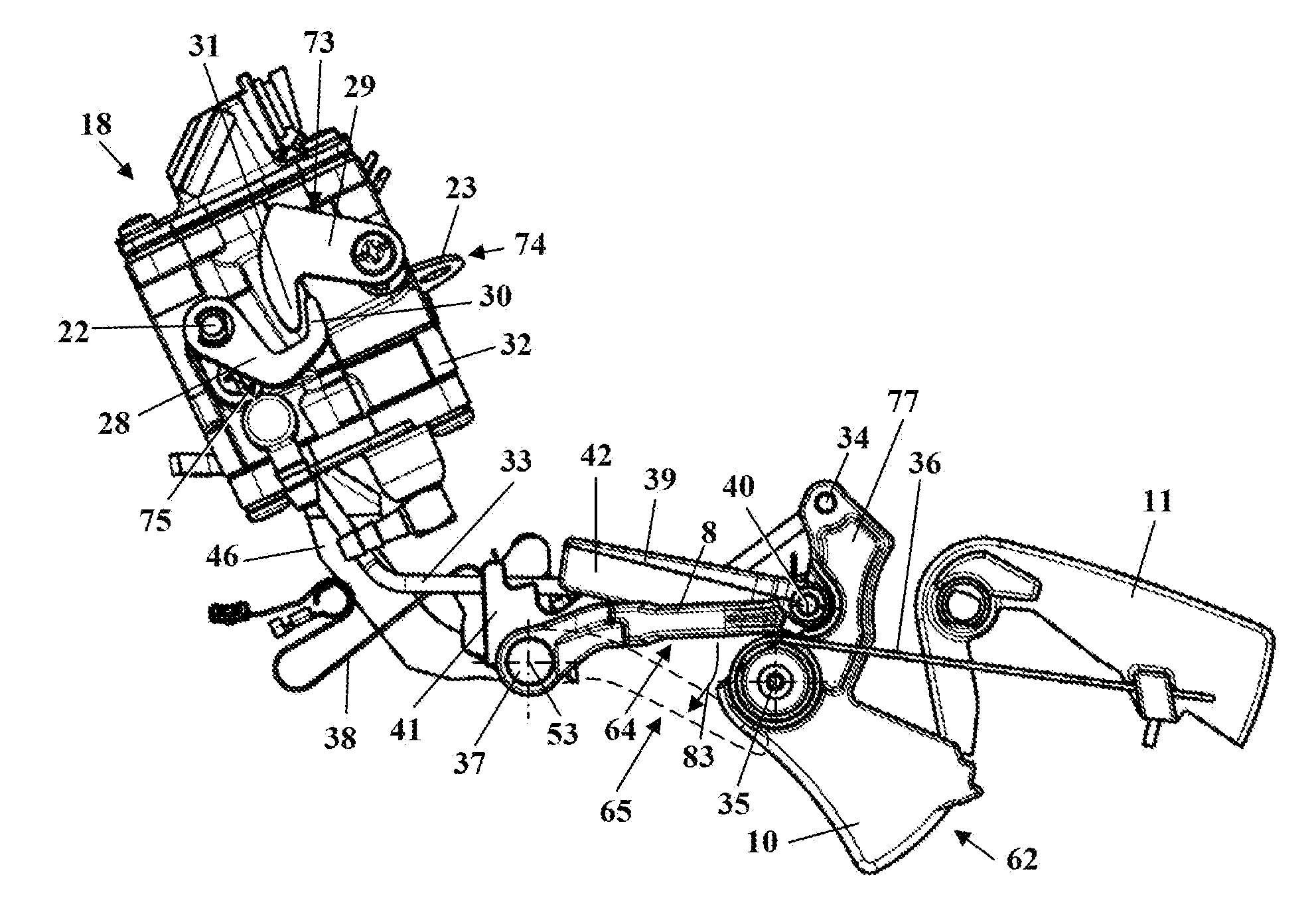 Hand-held power tool with an internal combustion engine