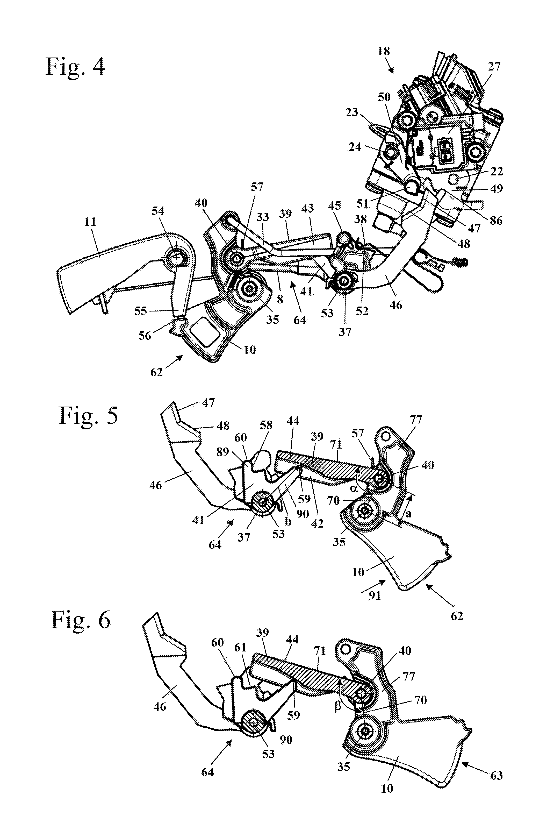 Hand-held power tool with an internal combustion engine