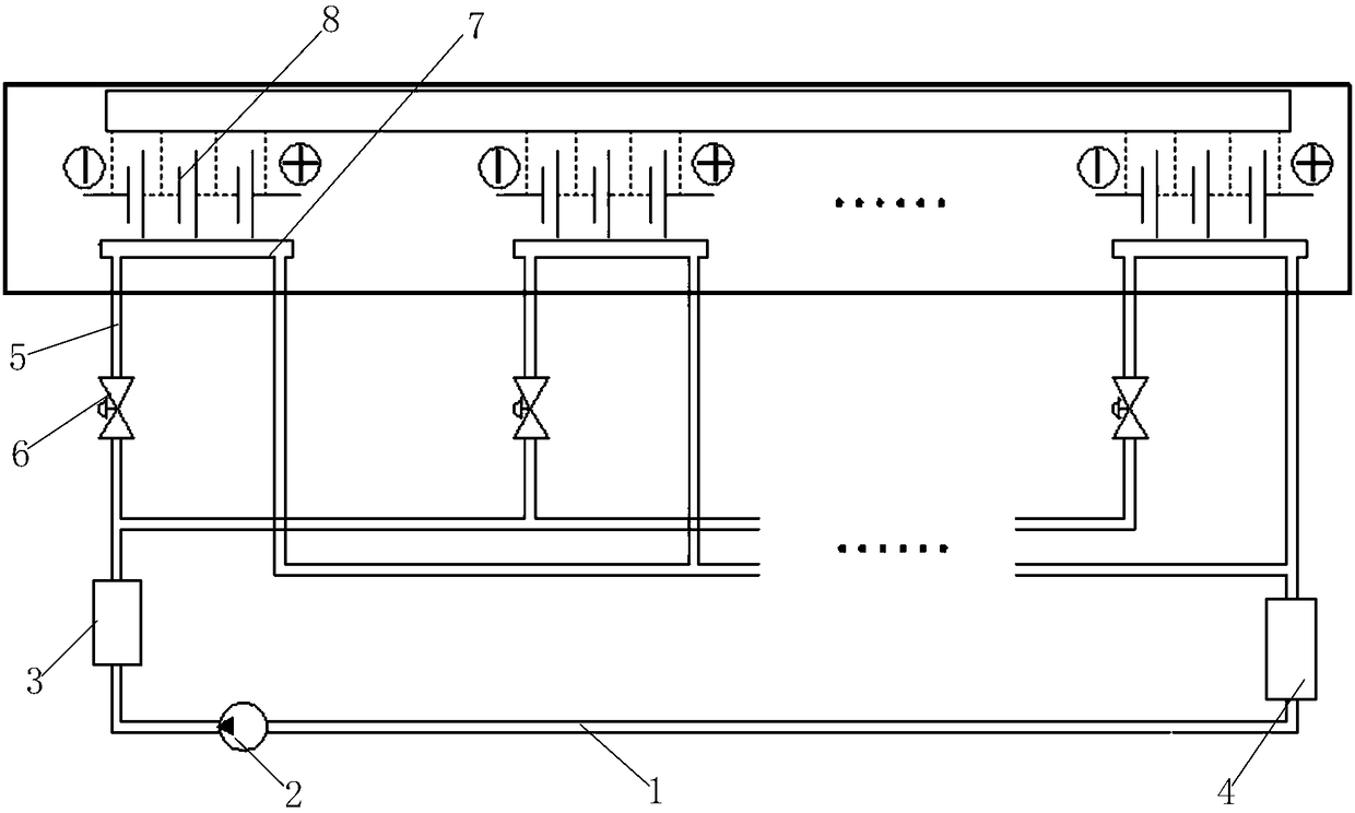 Thermal management system for battery pack, and battery pack