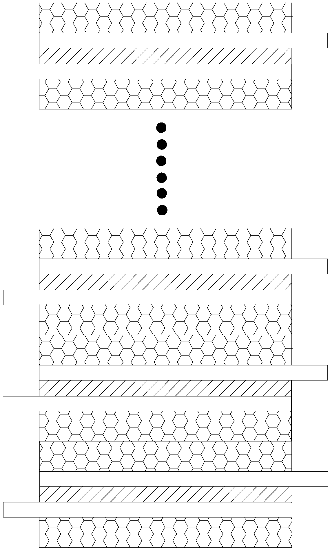 A kind of sheet laminated all-solid-state supercapacitor and preparation method thereof