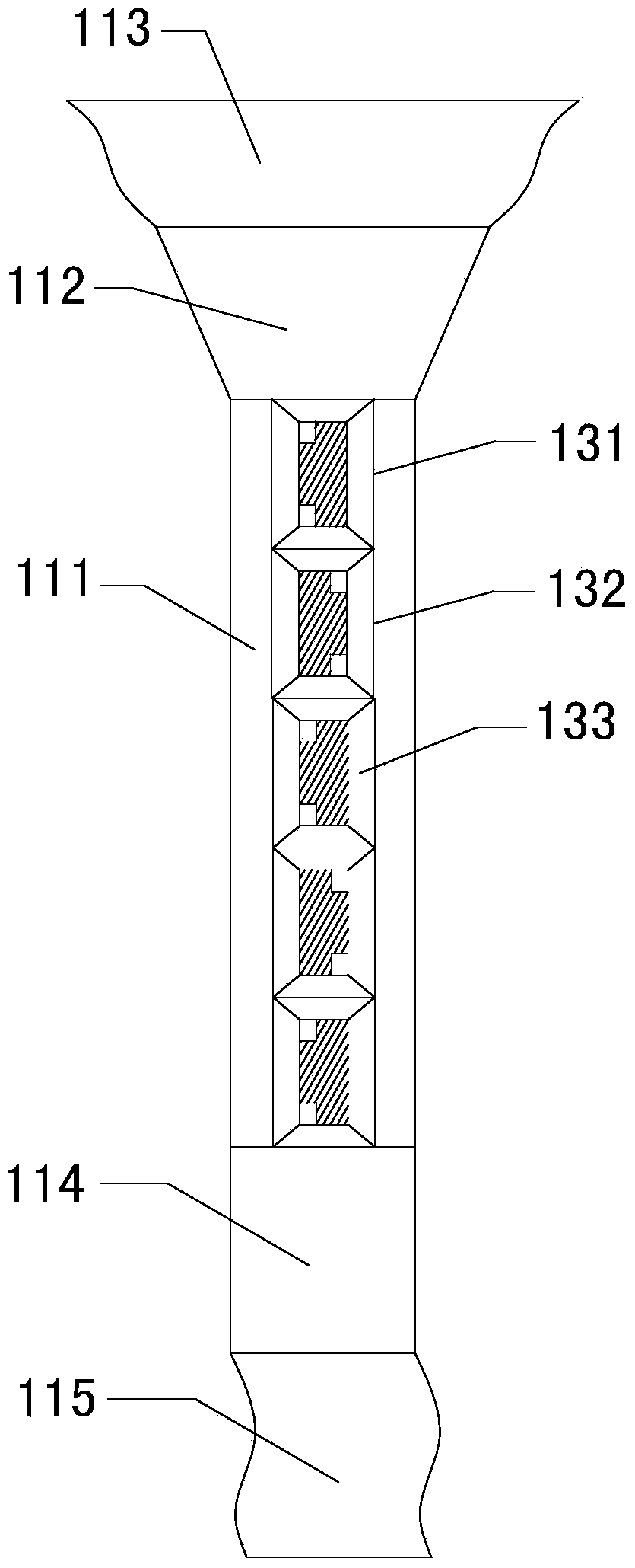 Automatic feeding device for pressing rivet nut