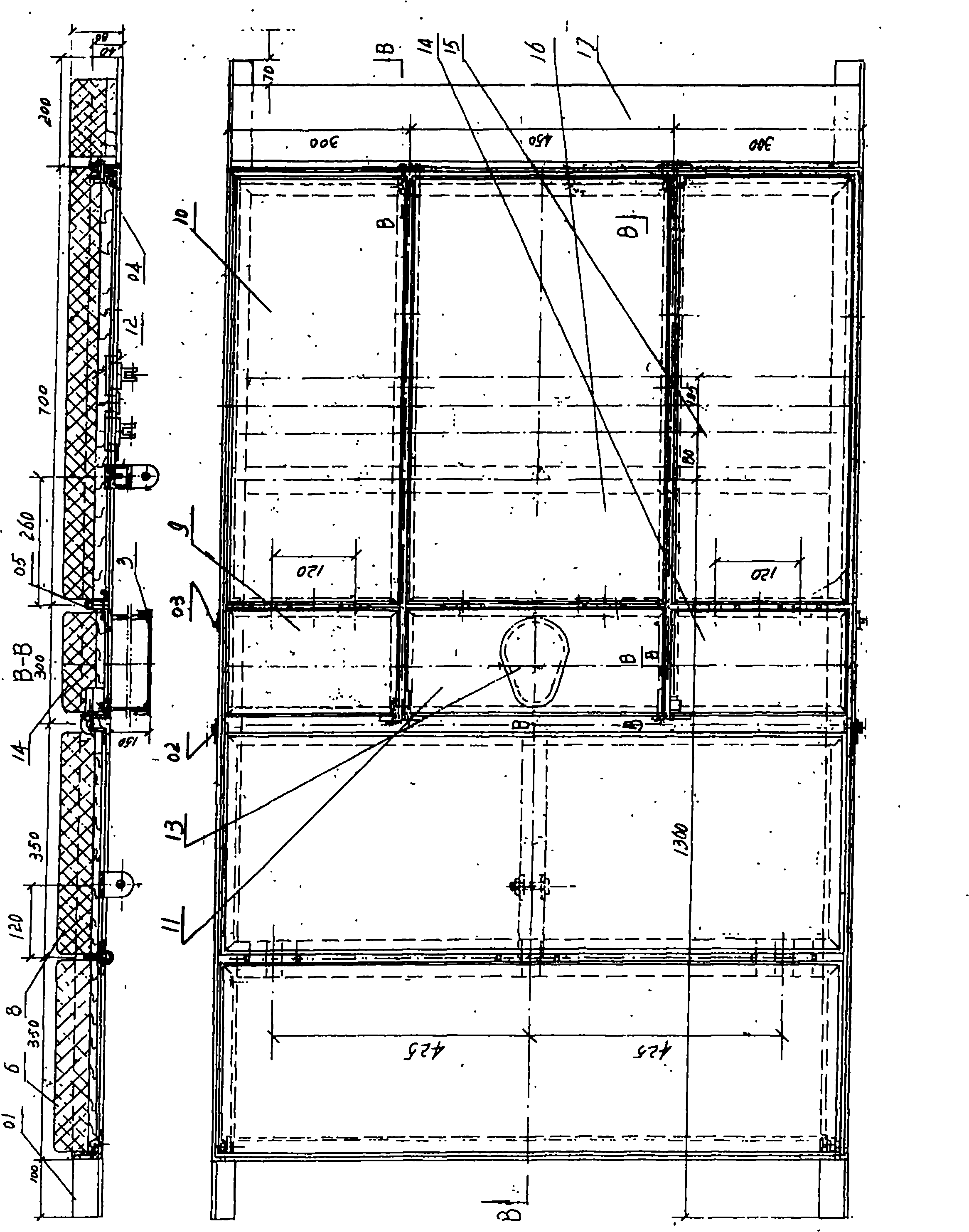 Program-controlled full-automatic turning defecation bed