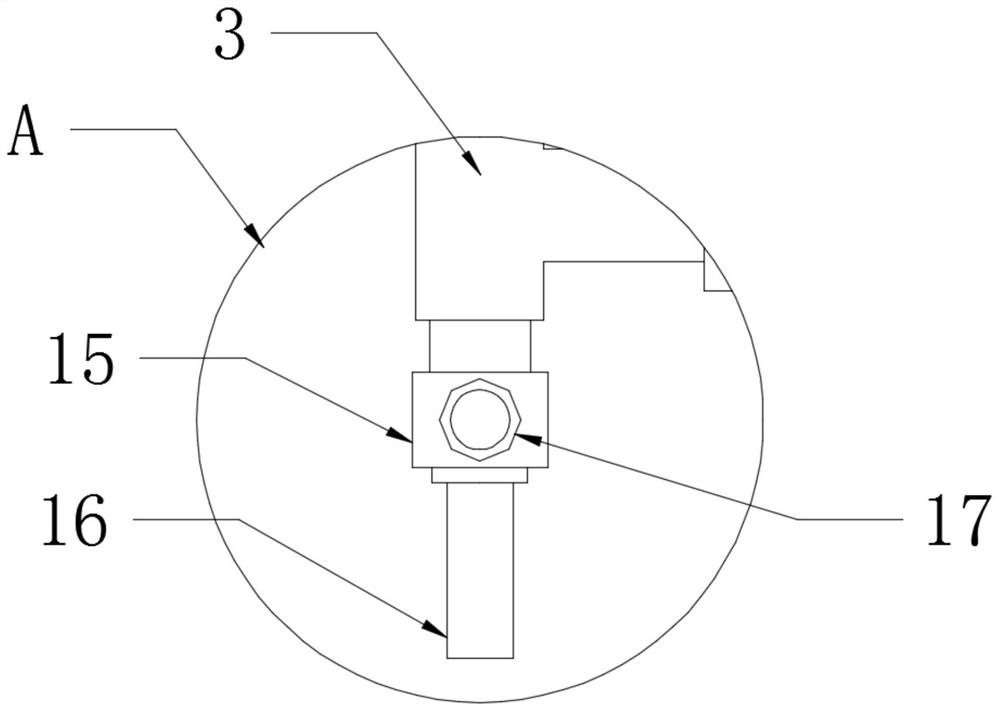 Internal fixing device and orthopedic treatment equipment