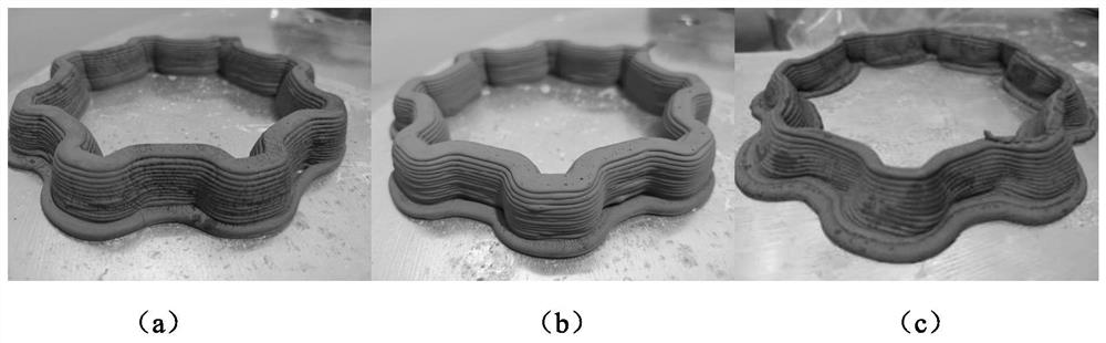 A kind of slurry direct writing molding method of honeycomb diamond tool