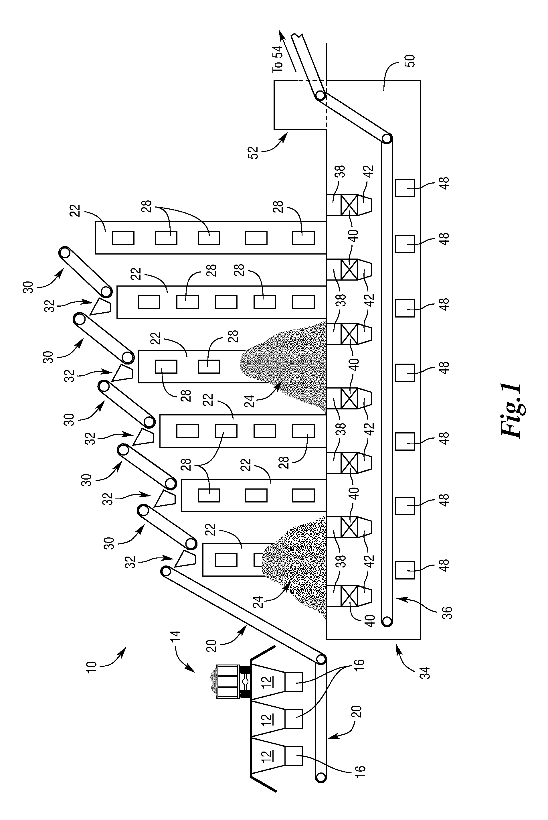 Automated system for sorting and blending coal