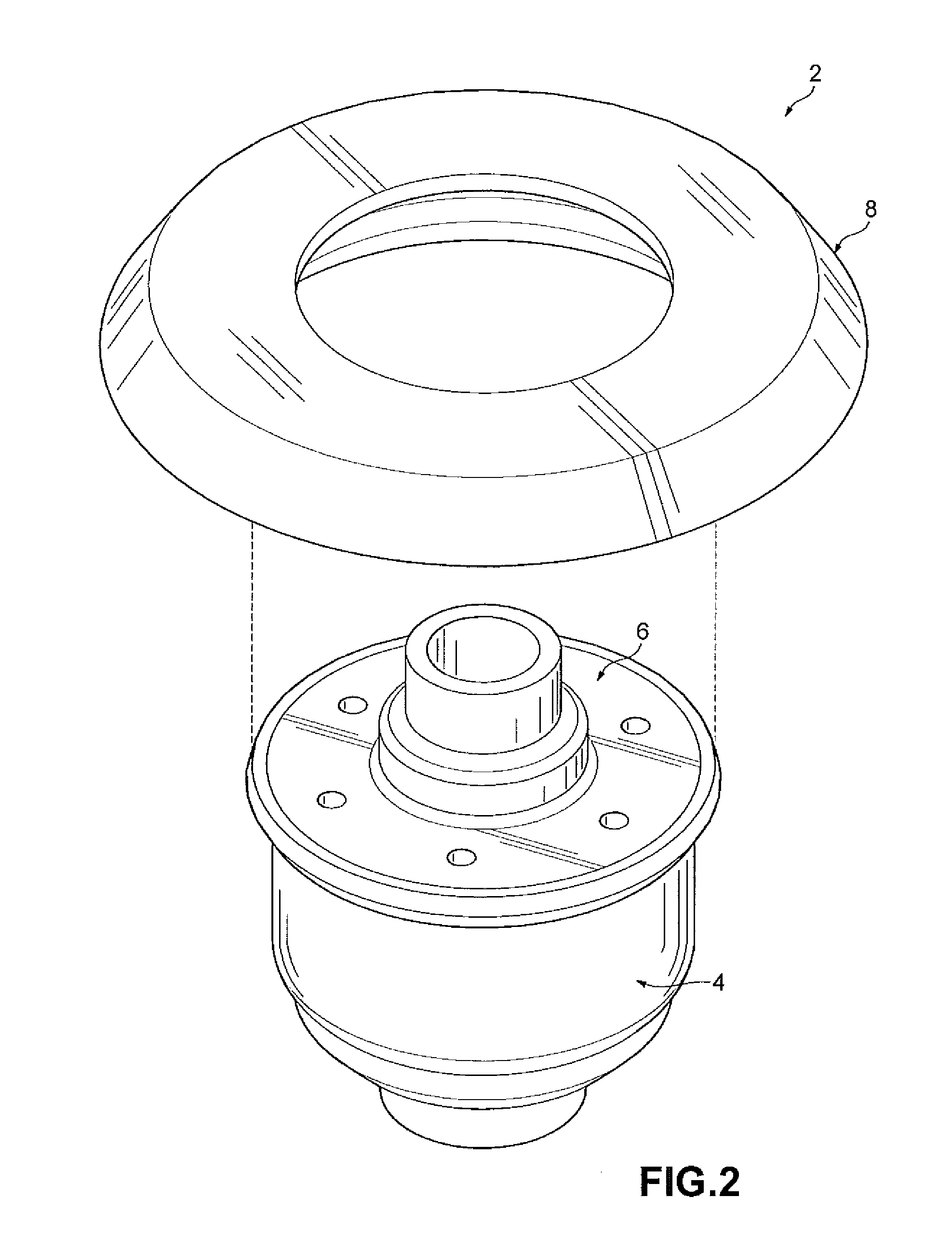 Flow-formed differential case assembly