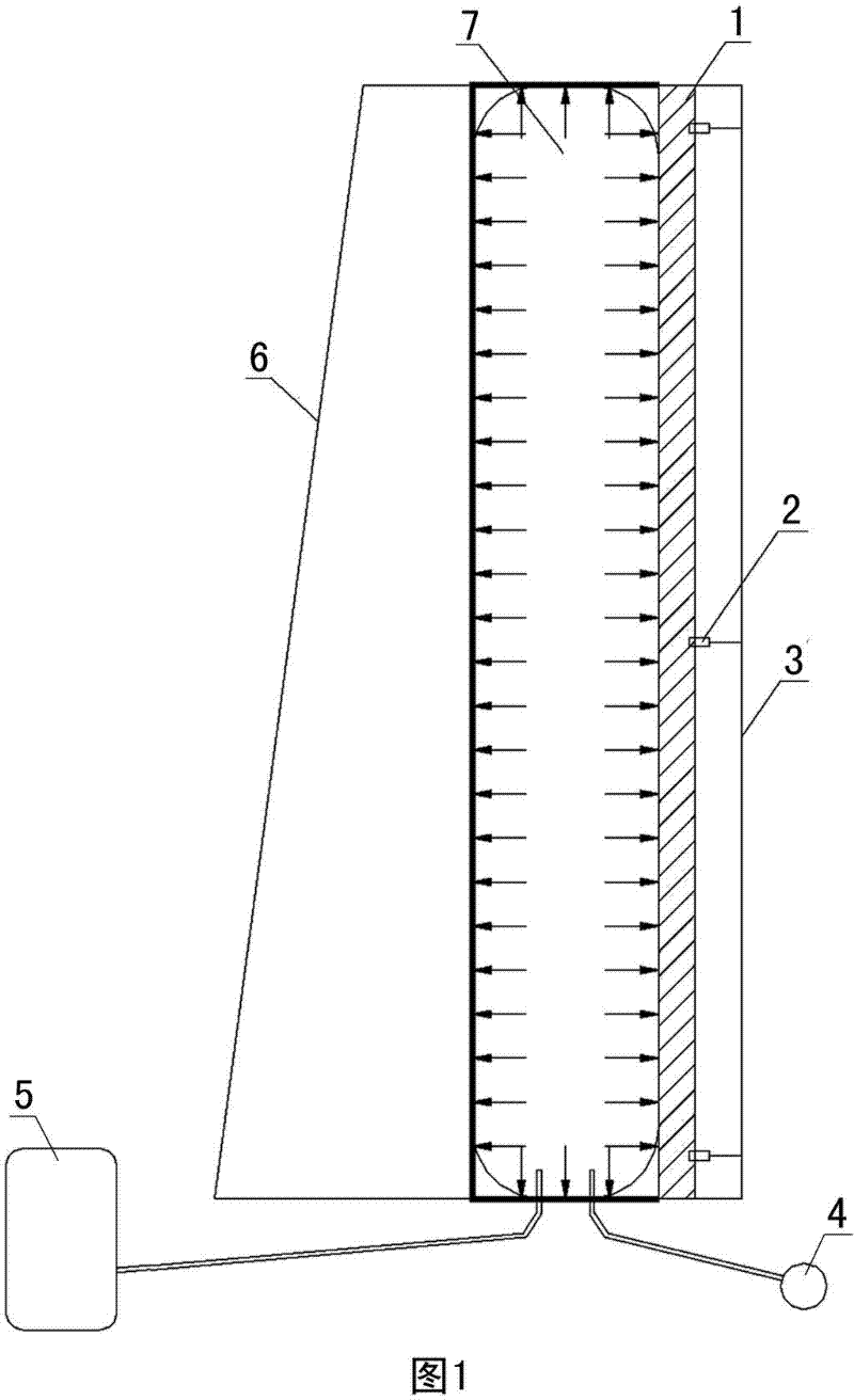 On-site wind pressure resistance equivalent static-load detection method and device