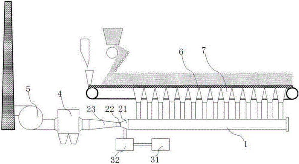 Method for inhibiting emission of fine particles in process of iron-ore sintering by agglomeration process